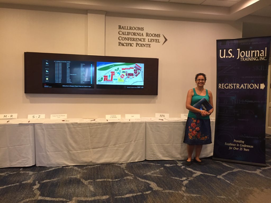 Pantea Rahimian at the U.S. Journal Training Conference